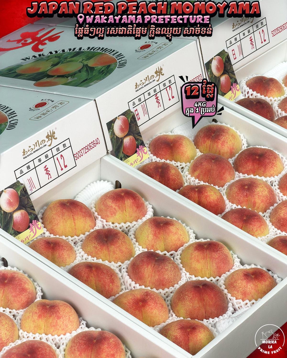 Japan Arakawa Red Peach 4kg π