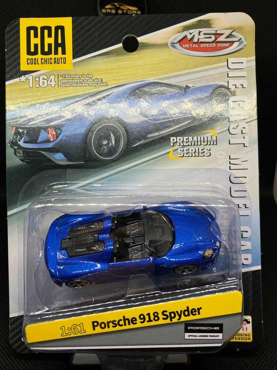 1/64 Porsche 918 Spyder🔵