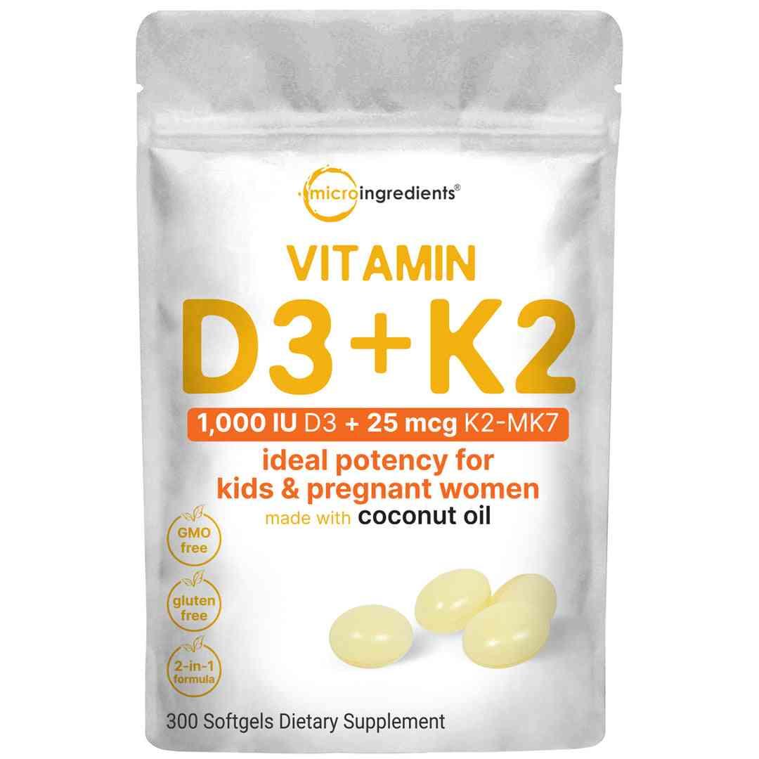 Micro ingredients d1000iu+k2 forkid