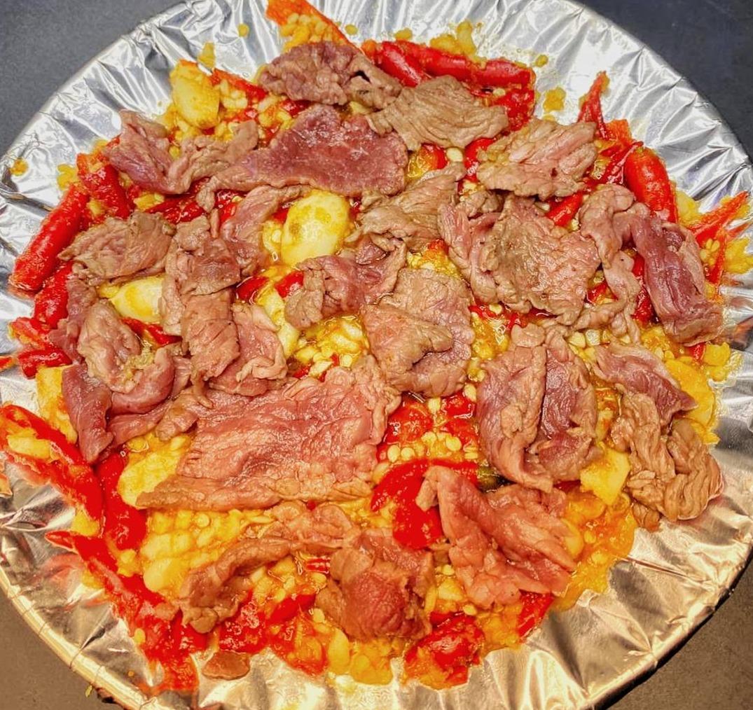 សាច់គោភ្នុំភ្លើង