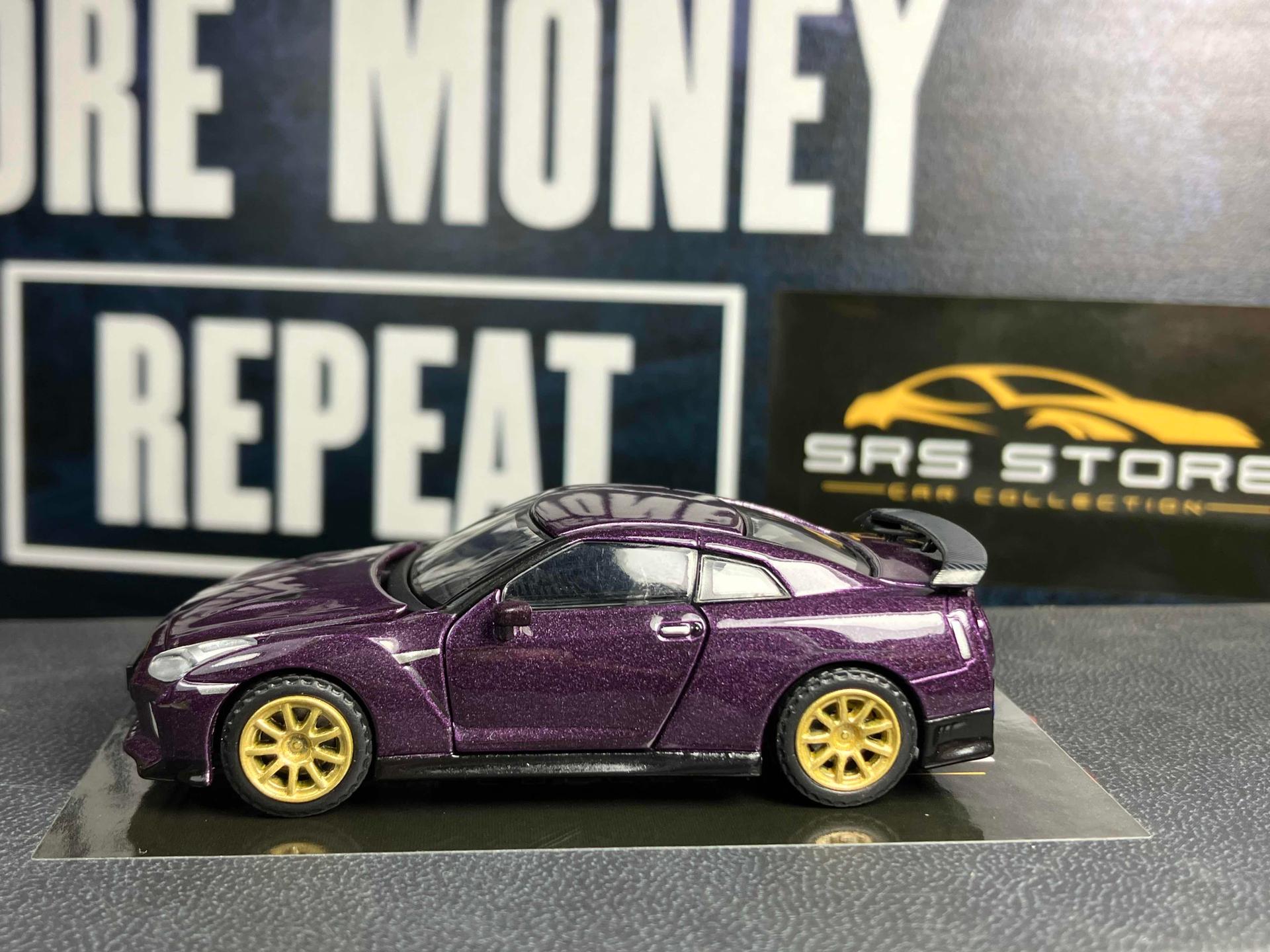 1/64Nissan GT-R (R35) T-spec 2022🟣
