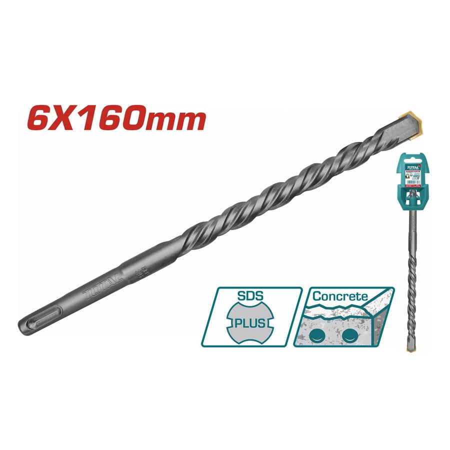 Hammer Drill Bits 6mm x 160mm