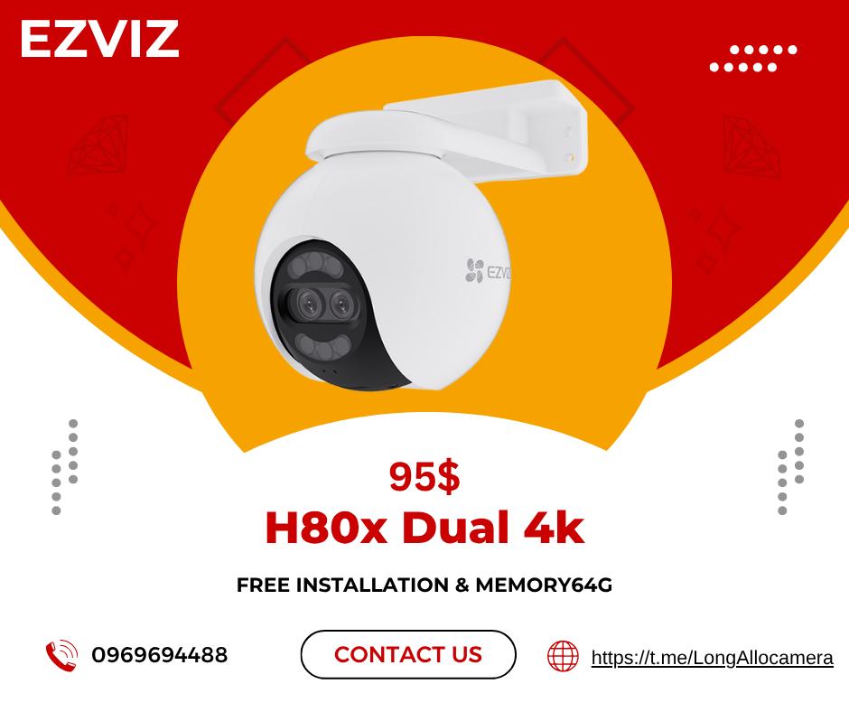 EZVIZ H80x Dual 4K wifi