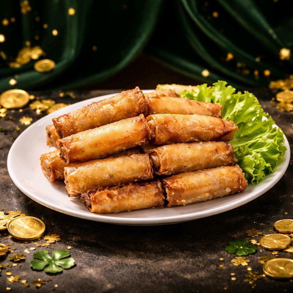 សៃយ៉បំពងស្រួយ / Crispy Fried Pork Spring Roll