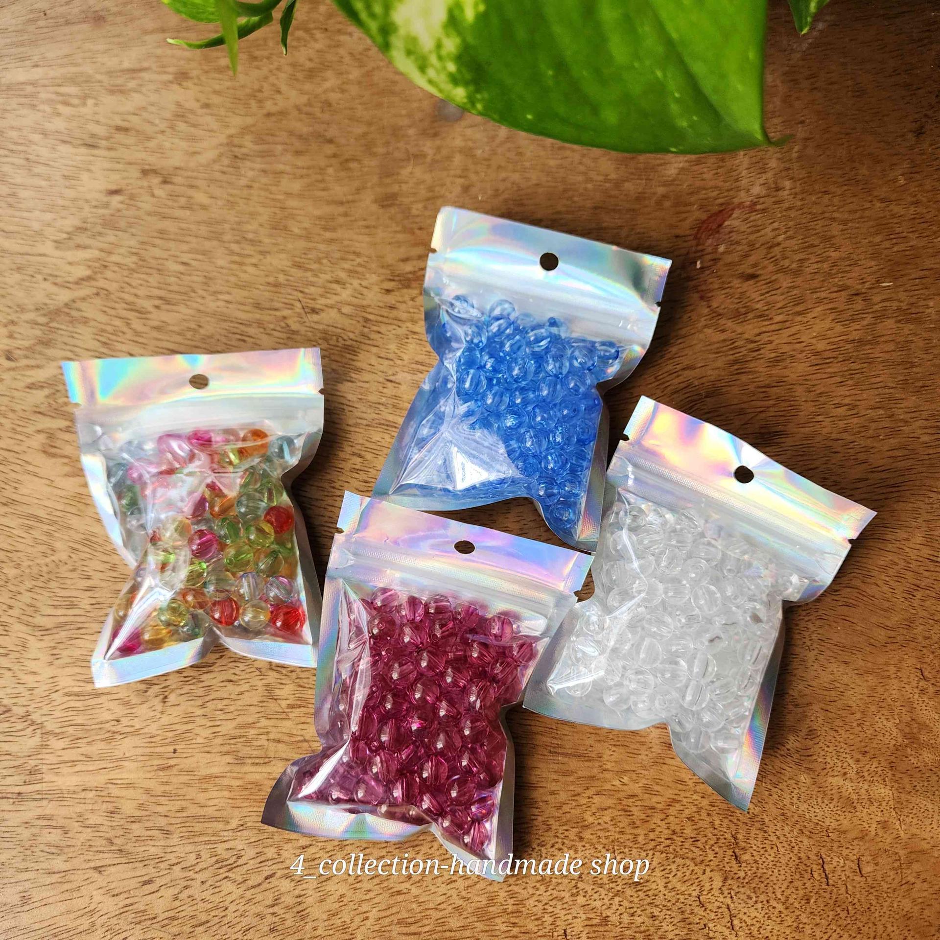 8mm clear bead