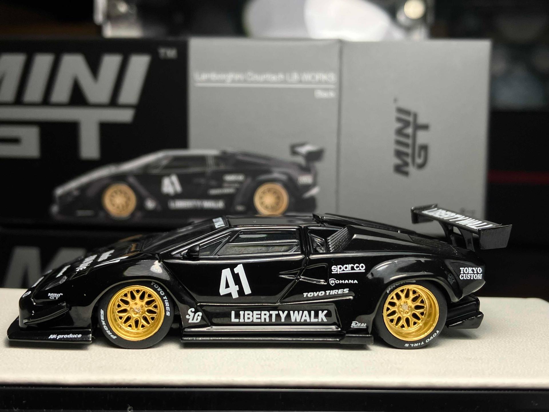 1/64 Lamborghini Countach LB-WORK⚫️ Black