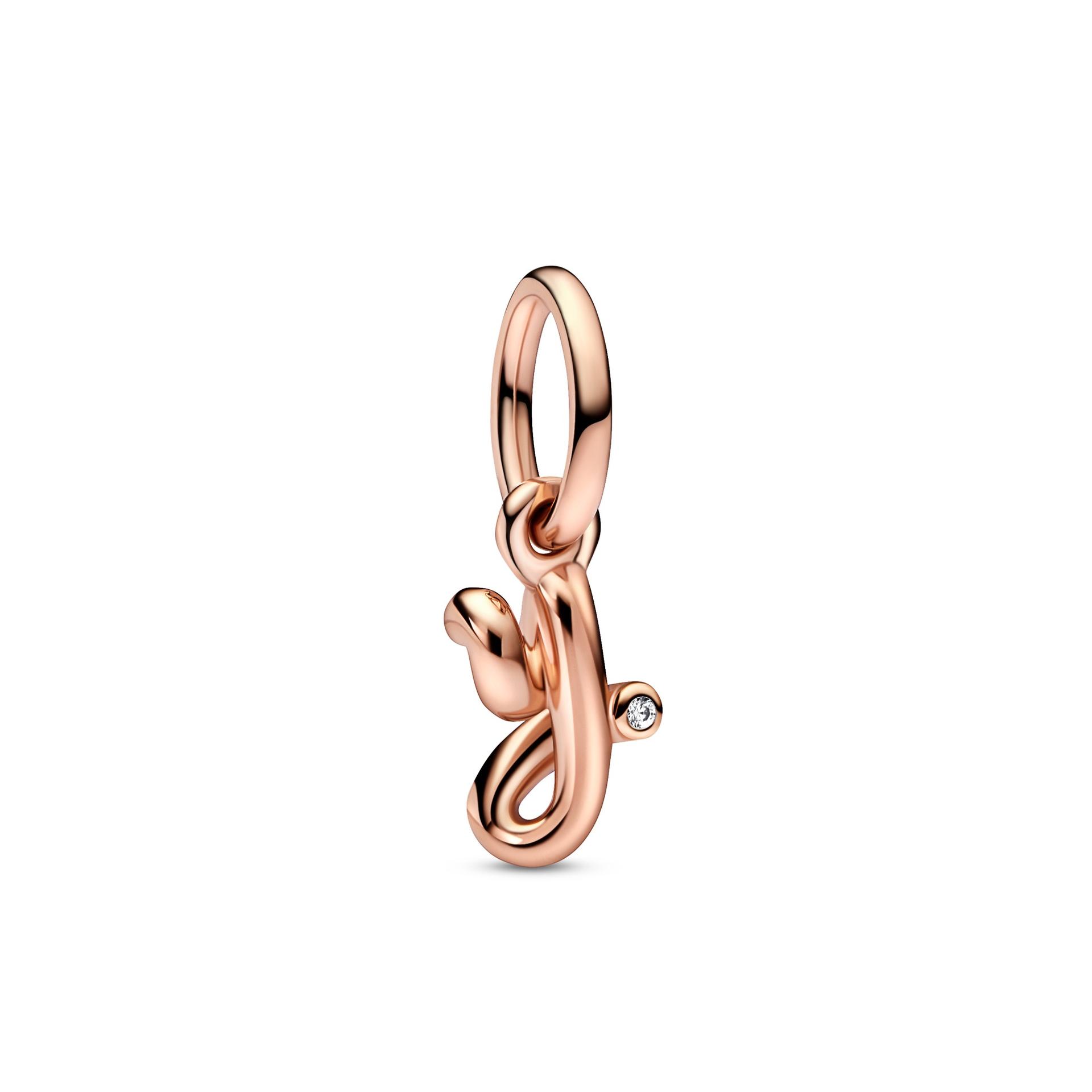 Letter Script Alphabet Dangle Charm