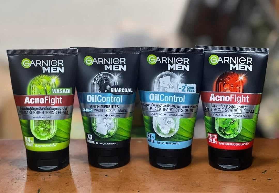 GARNIER សាប៊ូលាងមុខ បុរស