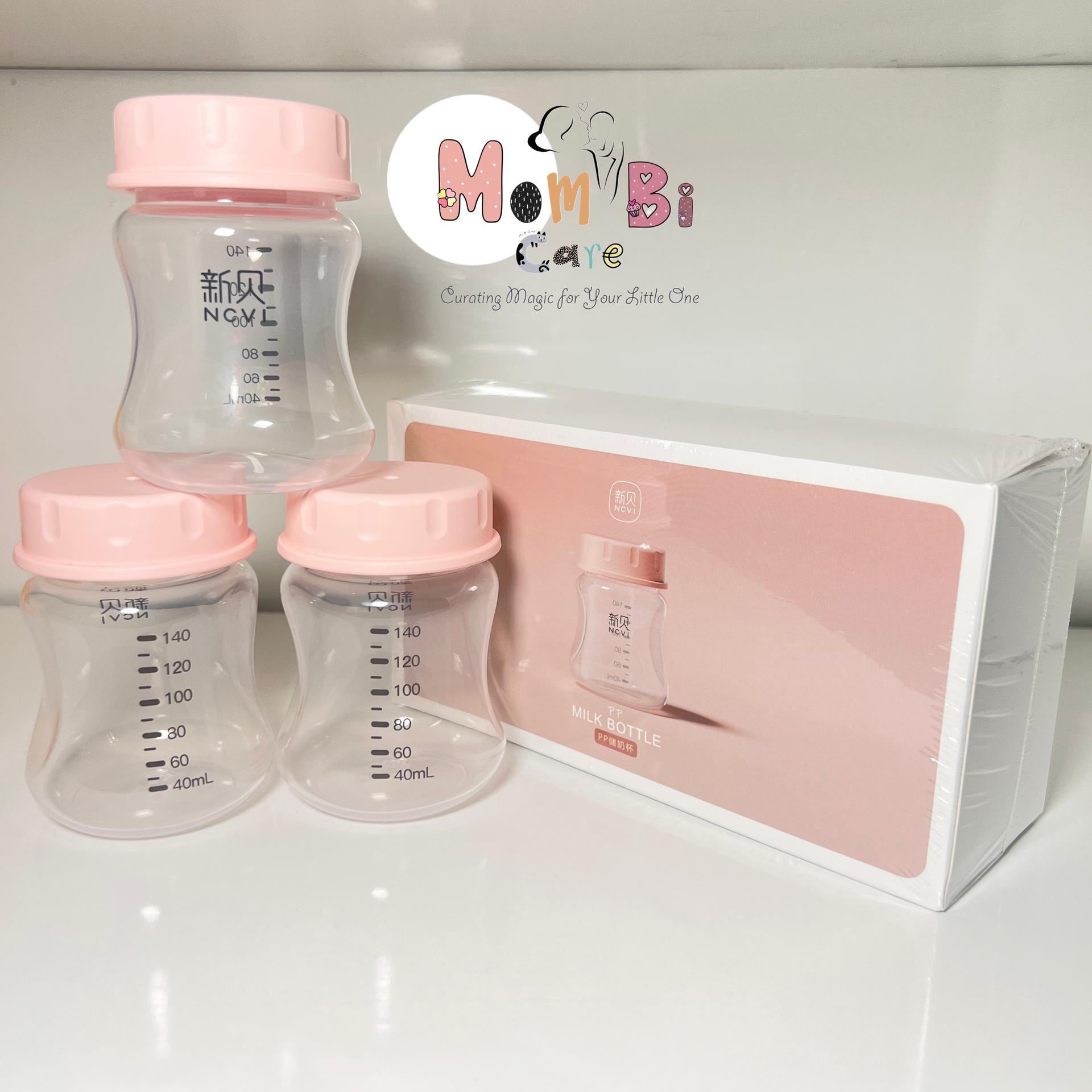 កែវPPស្តុកទឹកដោះ NCVI 140ml 3កែវ