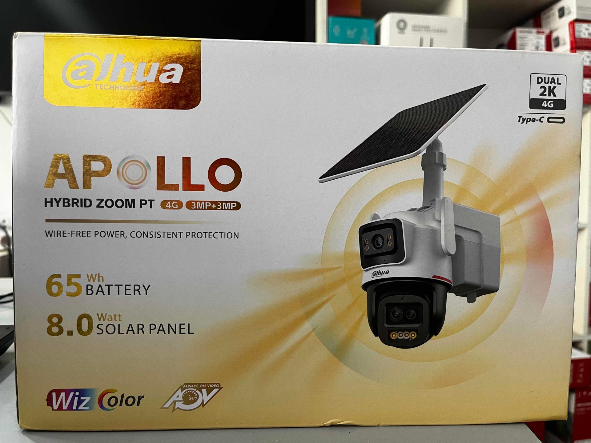 APOLLO Solar 4G Dual Len 2K