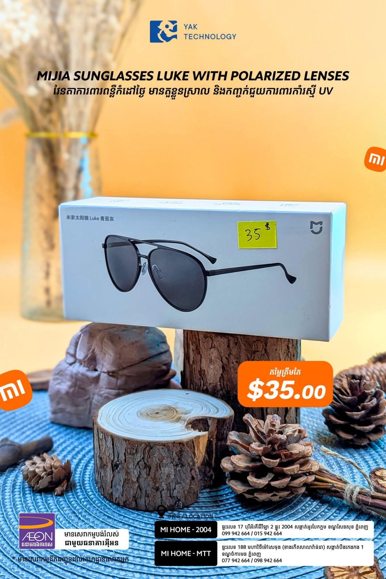 Mijia Sunglasses Luke with Polarized Lenses