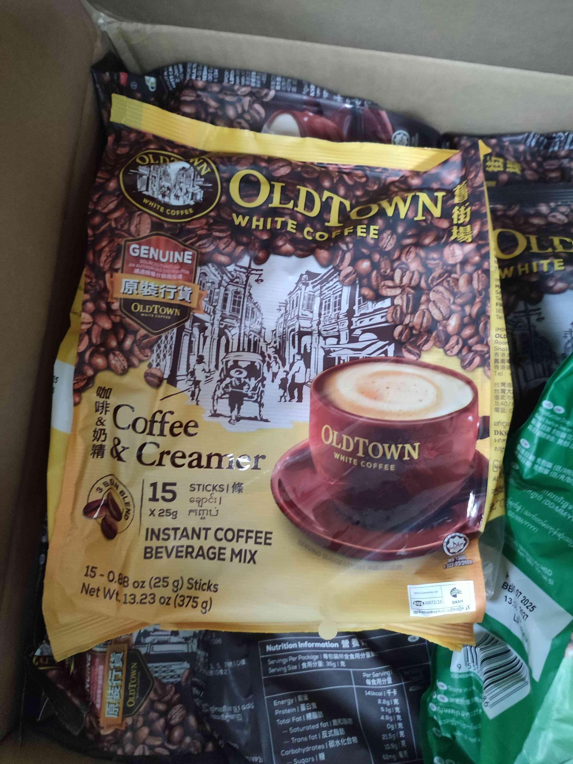Old town white coffee 2in1 (coffee &cream)