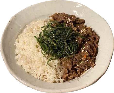Beef Bulgogi with Rice-បាយសាច់គោភុលខូគី-소불고기 덮밥