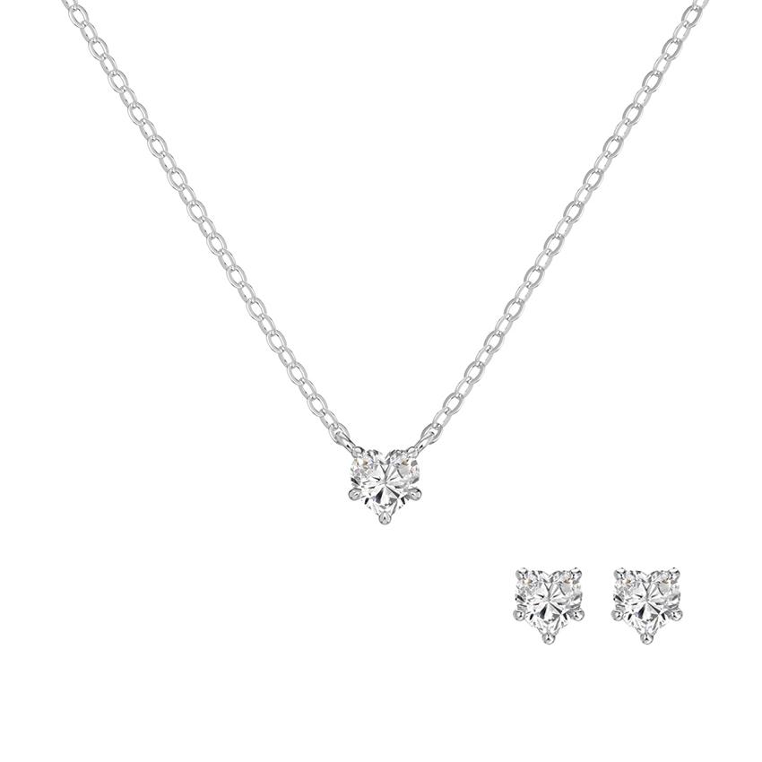 Icônic Crystals Tender Hearts (5mm) Jewelry Set