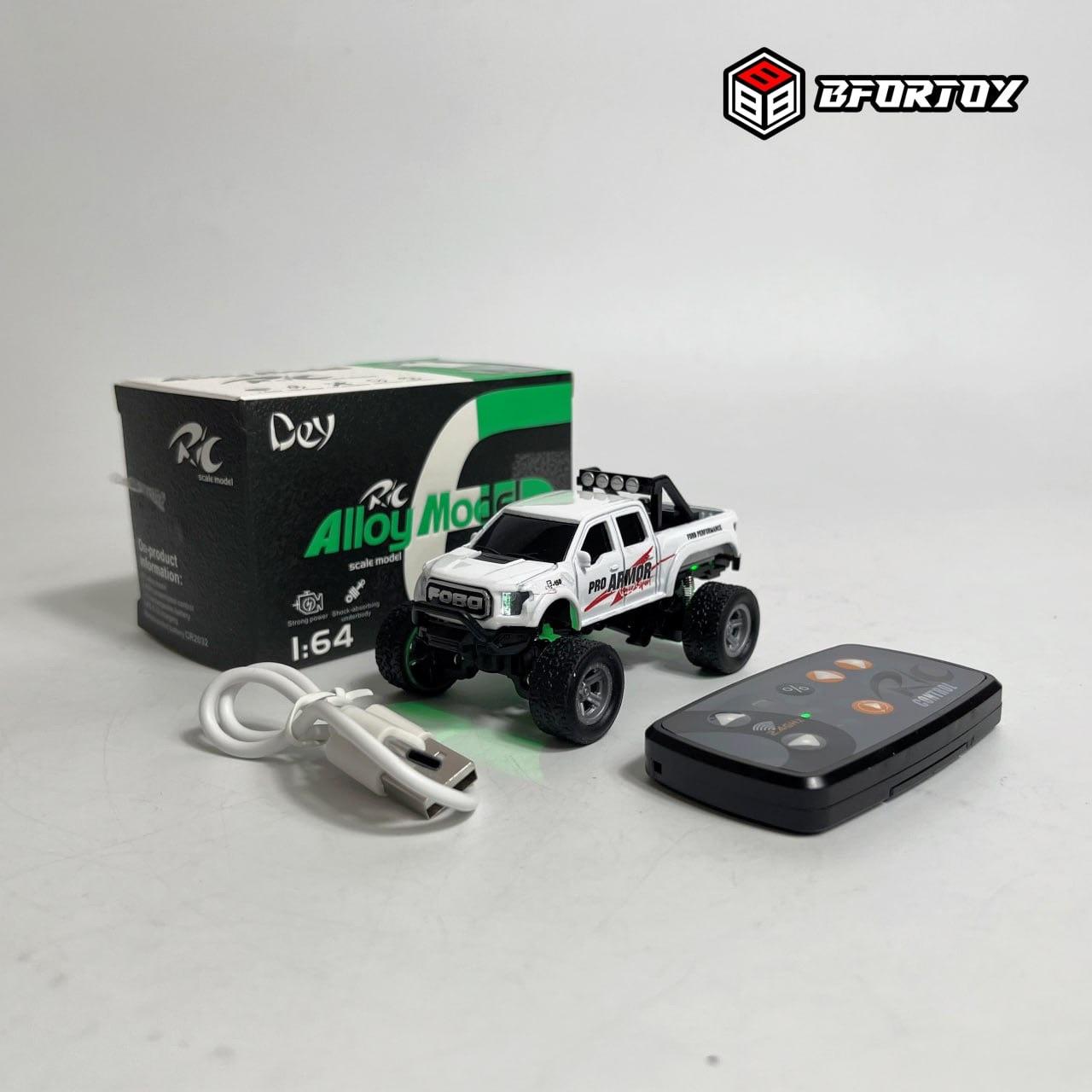 ឡានបញ្ចាដែក Mini Off-road ទំហំ 1/64 - Raptor