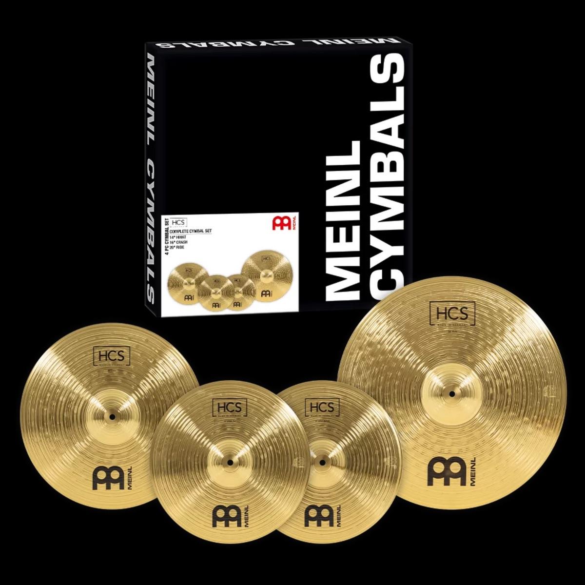 🥁 Meinl HCS Cymbal Set (14" / 16" / 18" / 20")