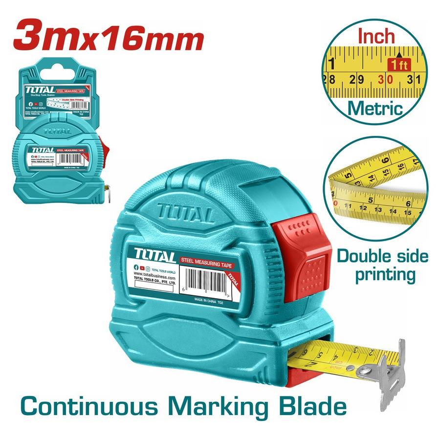 Steel Measuring Tape 3mx16mm
