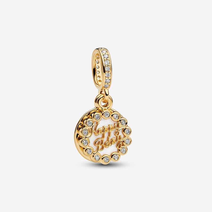 Happy Birthday Cake Dangle Charm