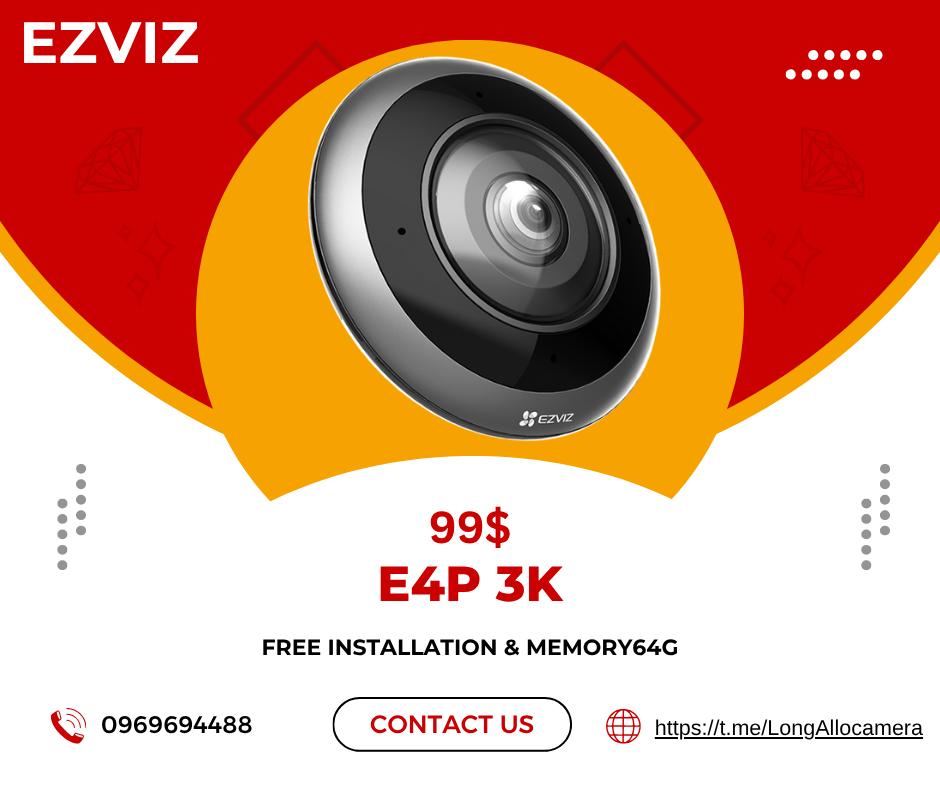 EZVIZ E4P 3K 5mp Wifi