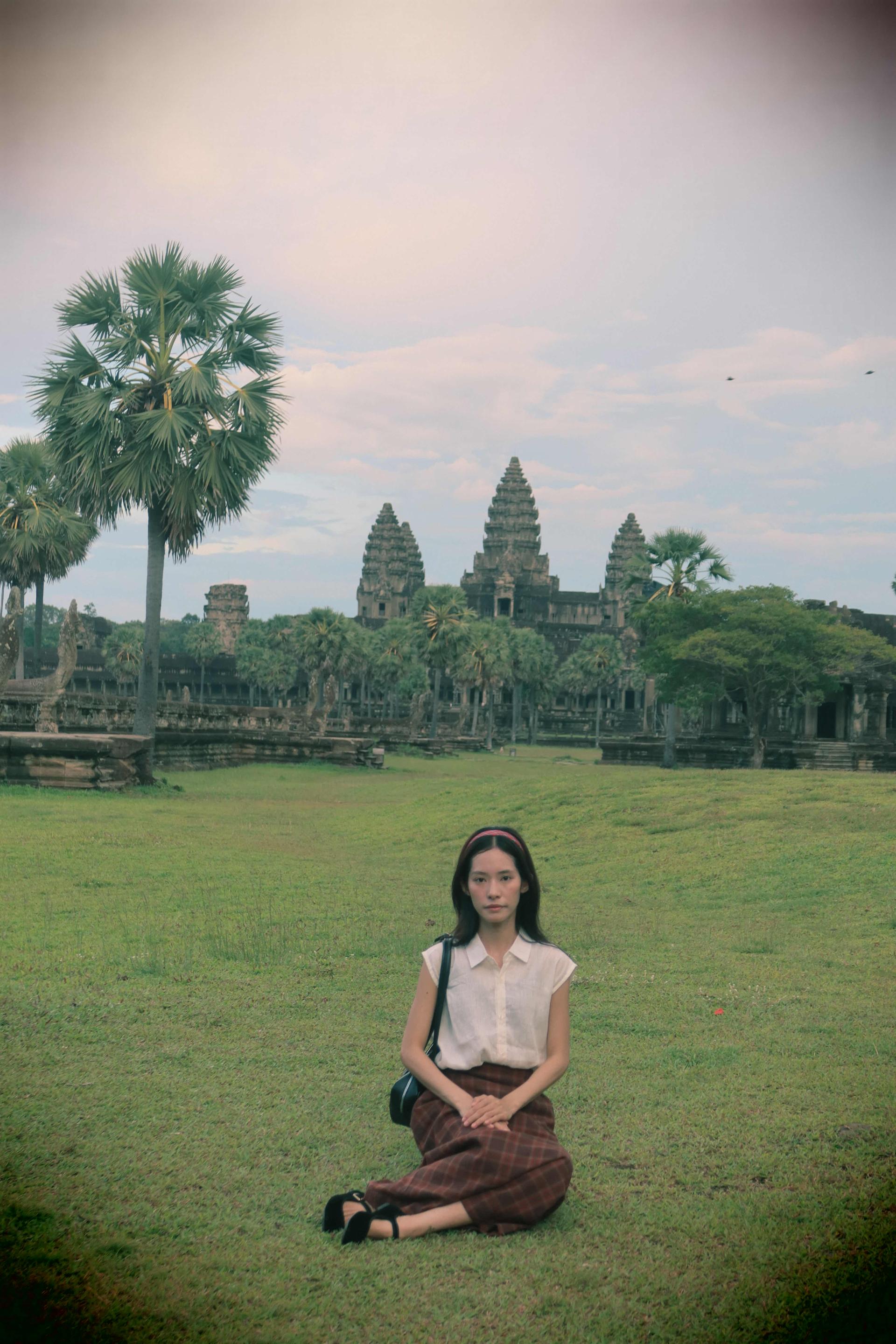 Linen Shirt - អាវលេនីនដៃវាលនារី