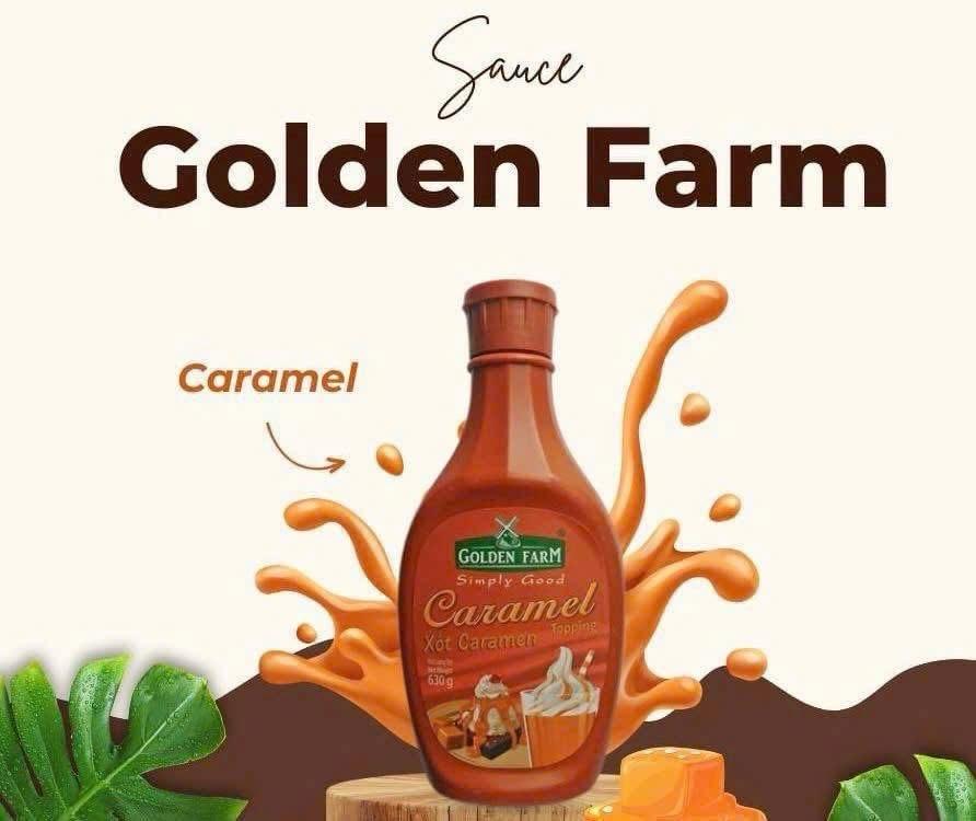 ខារ៉ាមែលផប់ភីង Caramel Topping Golden Farm