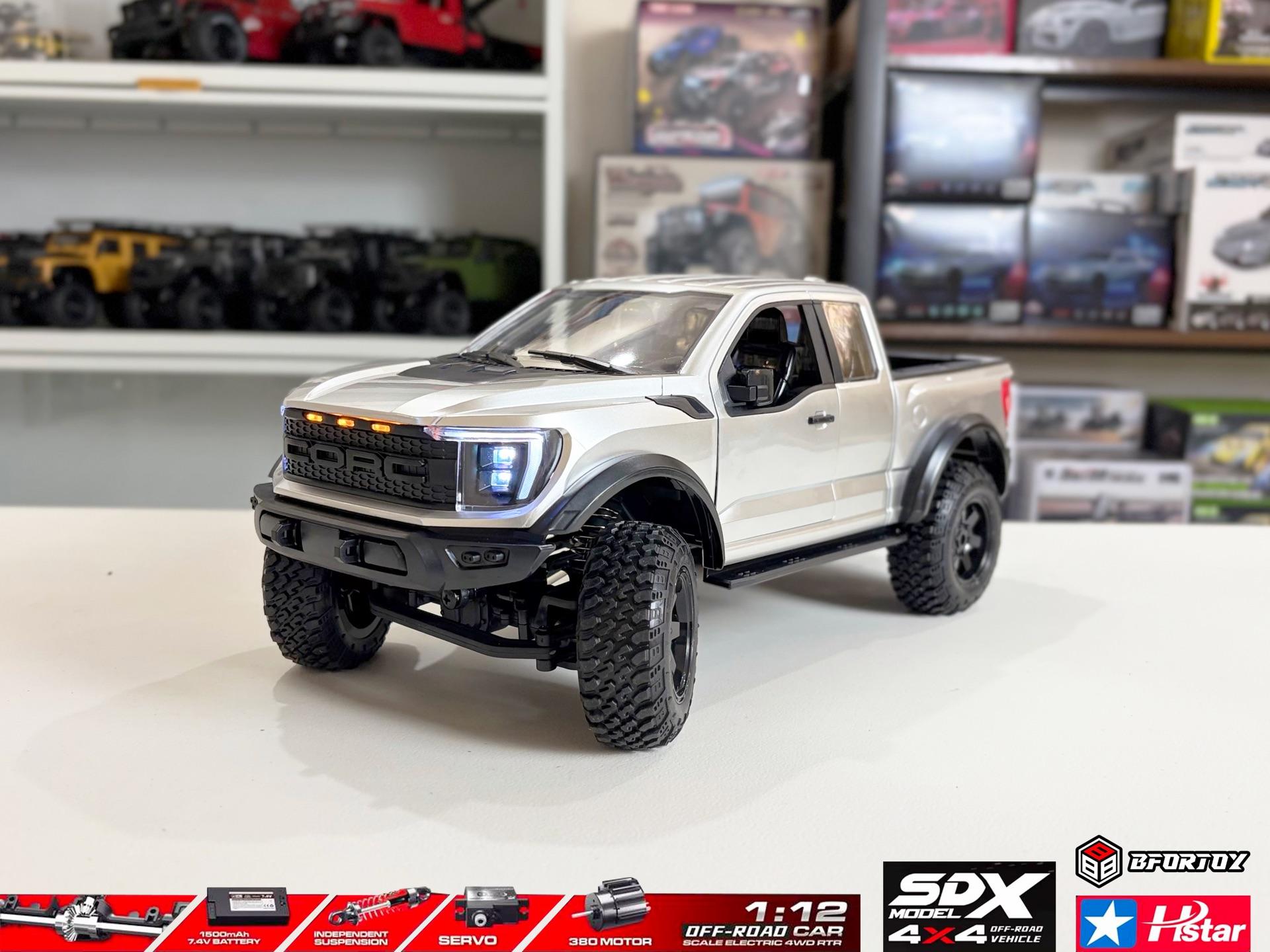 Hstar 1/12 F150 Raptor 4WD Rc rock Crawler pick-up truck Rc