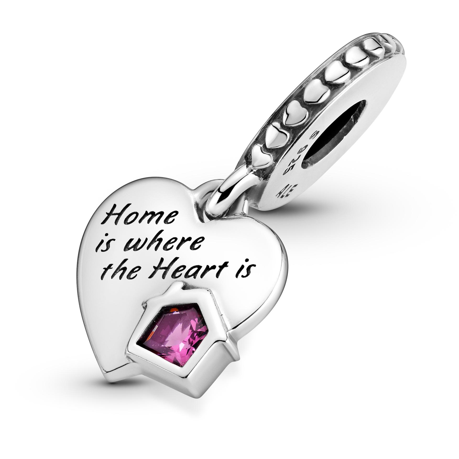 Pandora Love My Home Heart Charm