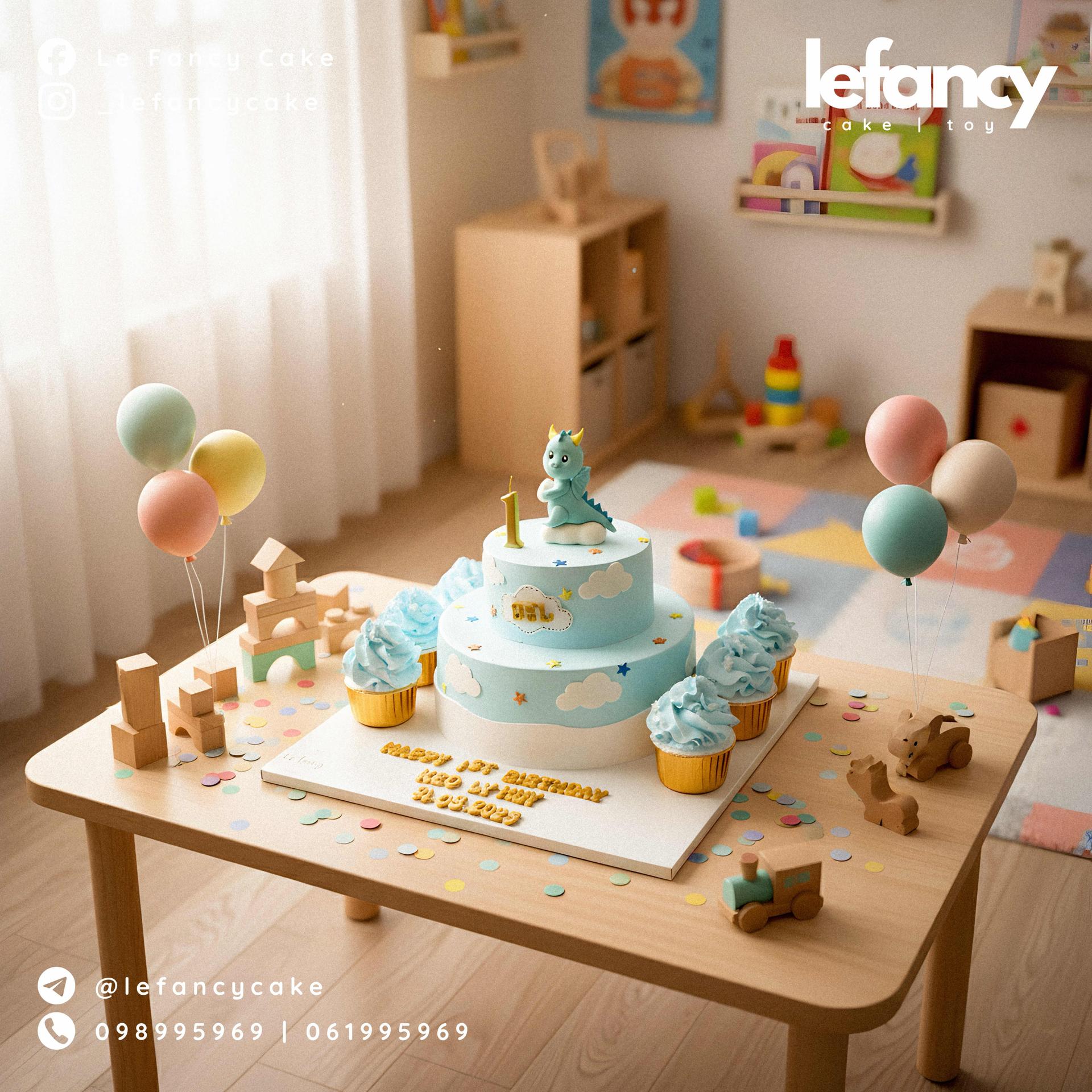 នំខេកគ្រីម លាយស្ករ មាន Cupcake