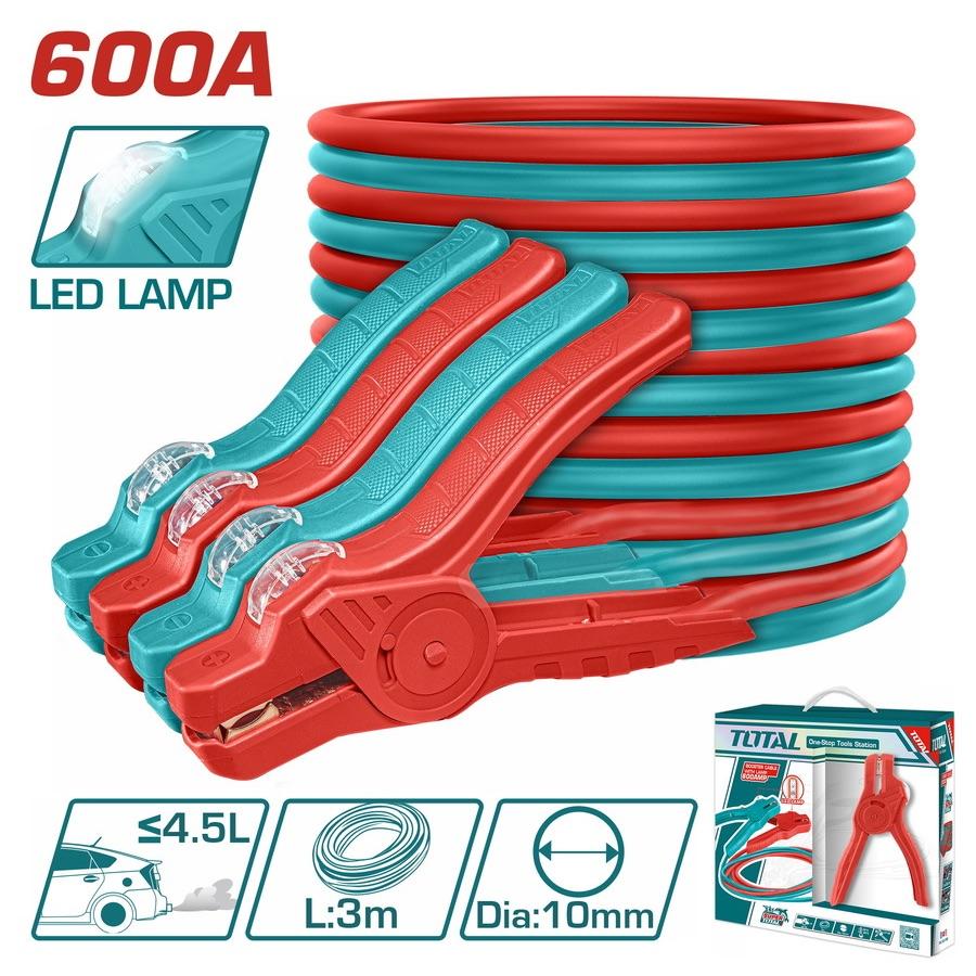 Booster Cable 600AMP with Lamp