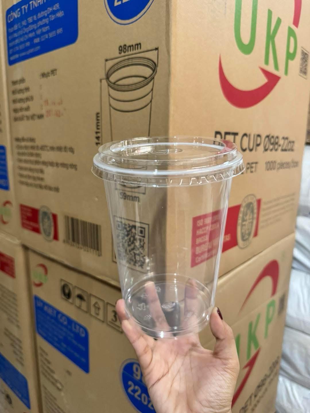 កែវ ប៉ោងយក្ស 32oz UKP+គំរប