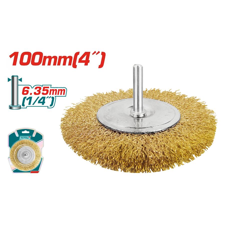 Wire Wheel for Drills 100mm(4")