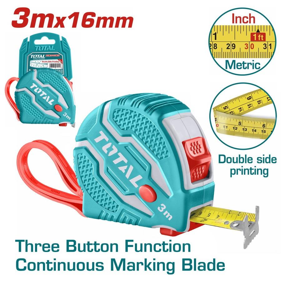 Steel Measuring Tape 3mx16mm