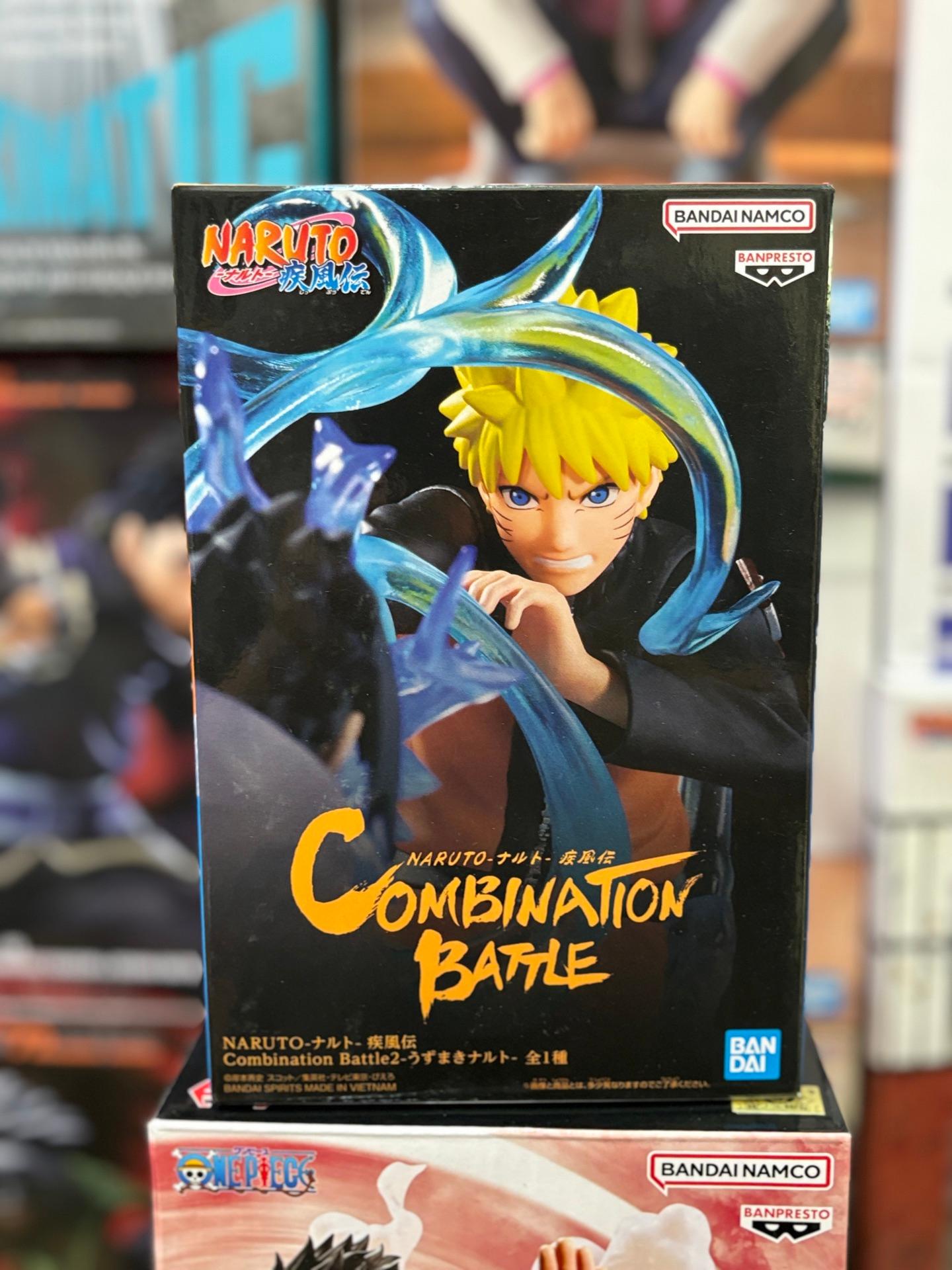 Banpresto "Combination Battle" figure of Naruto Uzumaki from Naruto: Shippuden.