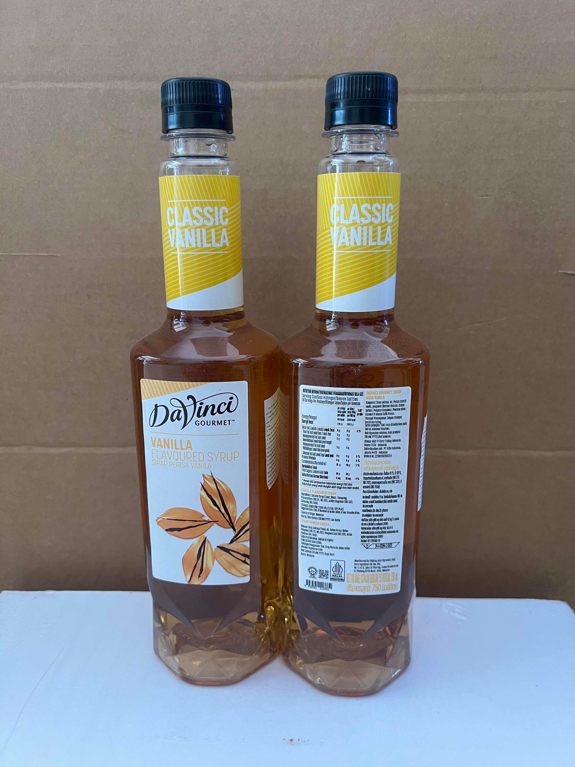 Vanilla Syrup Davinci