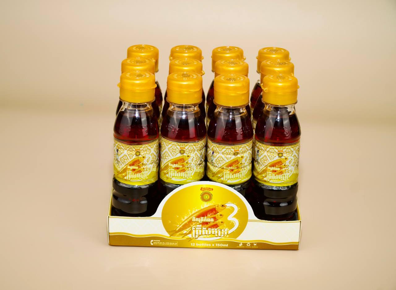 ទឹកត្រីសមុទ្រ3 ចំណុះ150mlx12