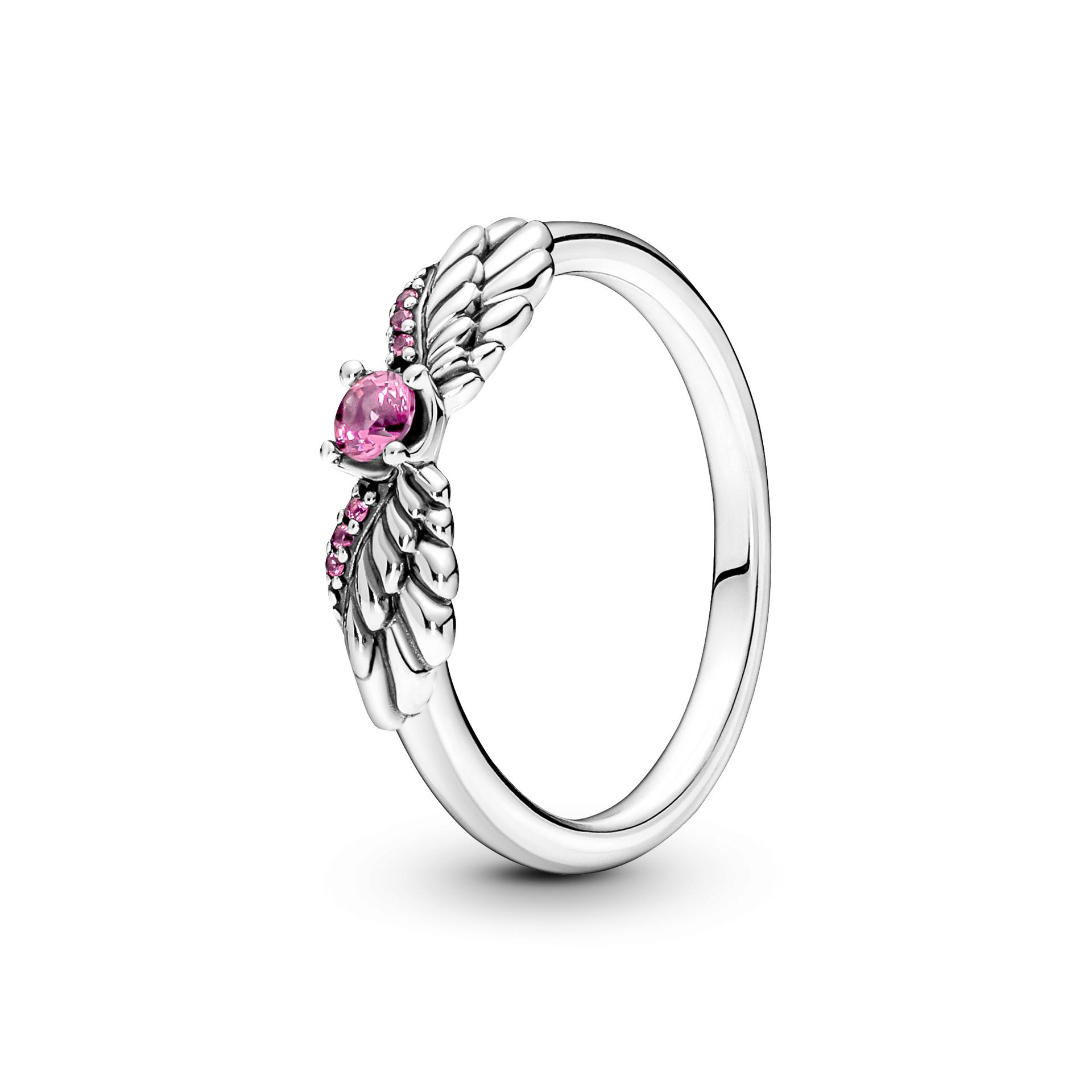 Sparkling Angel Wings Ring