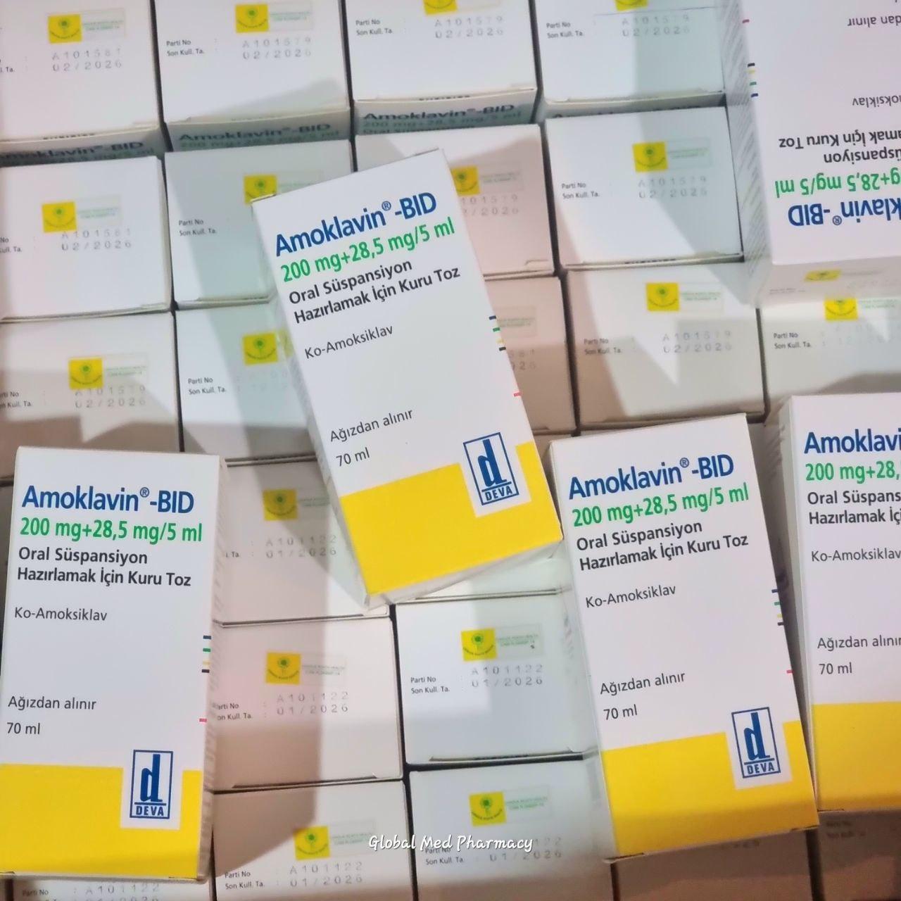 AMOKLAVIN-BID 200/28MG SP