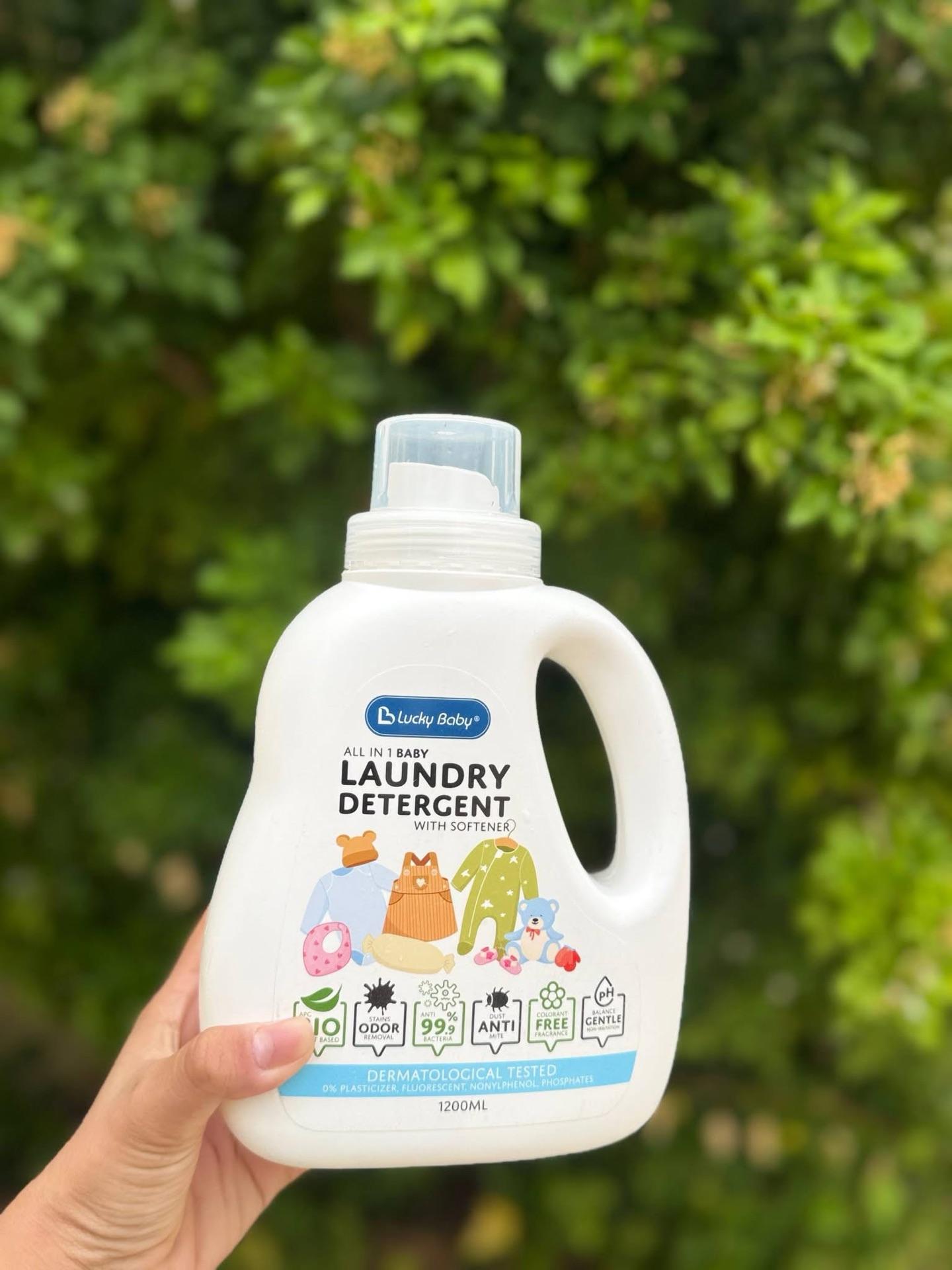 សាប៊ូ​បោខោអាវ​ ប្រភេទទឹក​ Lucky Baby – Laundry Detergent សម្រាប់កូនតូចៗ