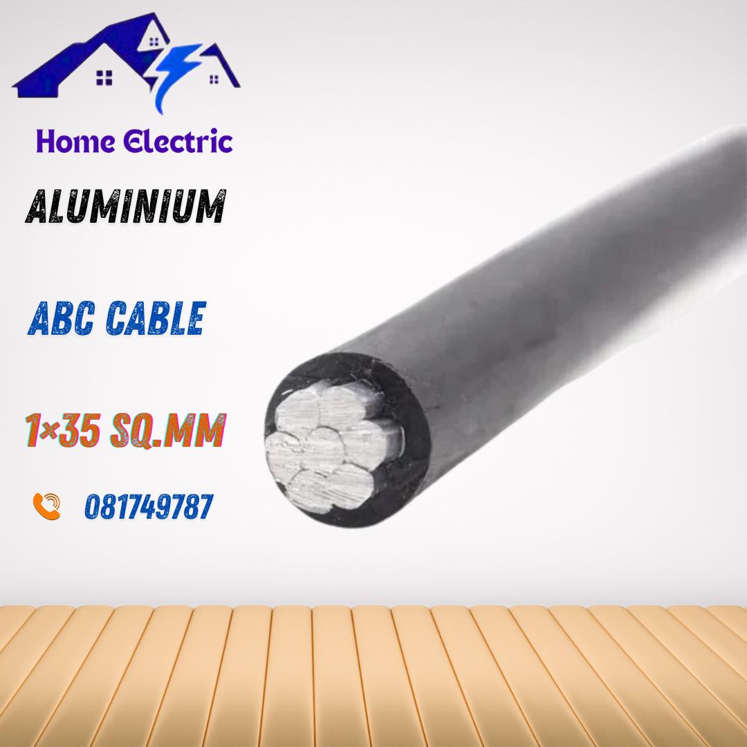 ខ្សែភ្លើងអាលុយមីញ៉ូម ABC 1x35 Sq.mm