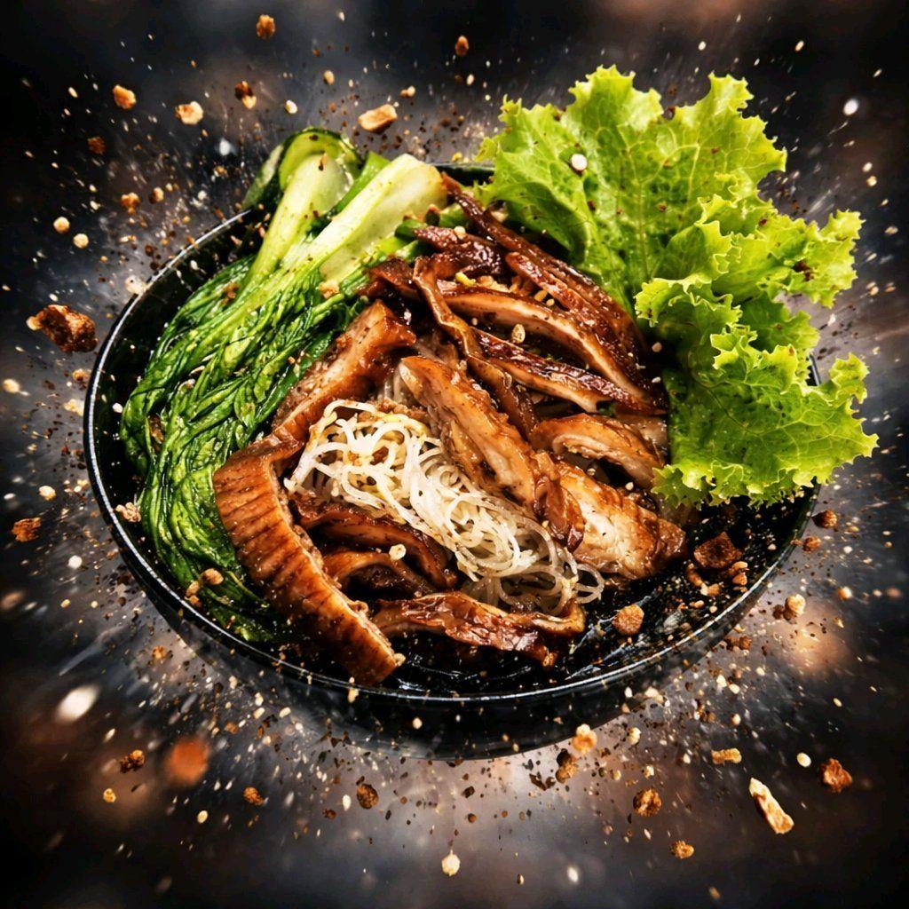 គុយទាវផាក់លូវ / Chinese Noodle Soup with Braised Pork Organ