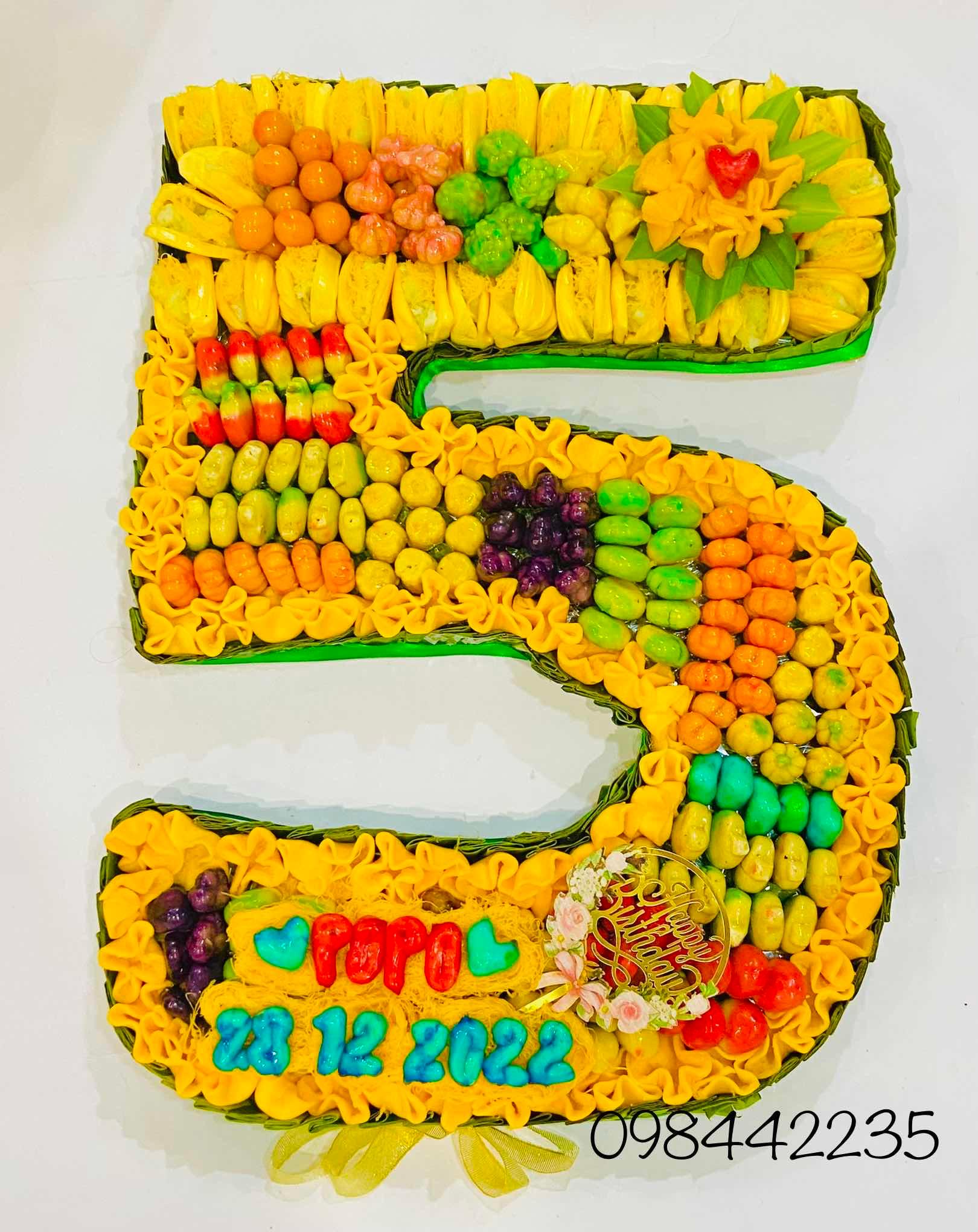 នំលេខ5 បារាំង