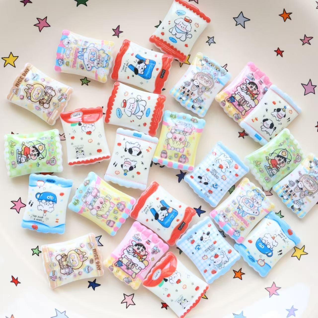 Candy bag cartoon print bead