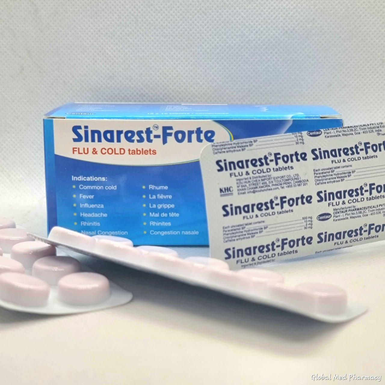 Sinarest Forte B/10x10
