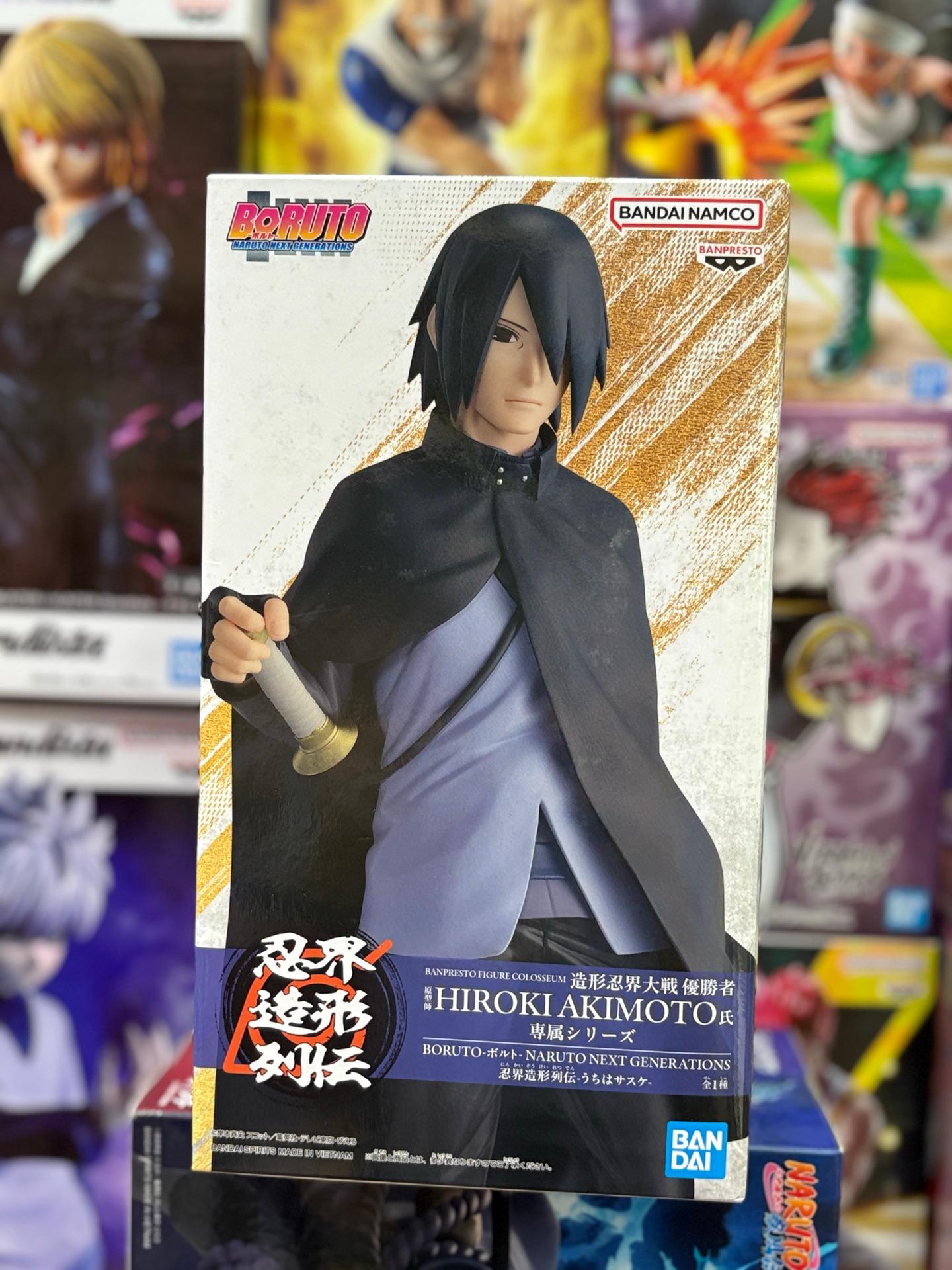Banpresto Sasuke Uchiha figure from the Boruto: Naruto Next Generations series