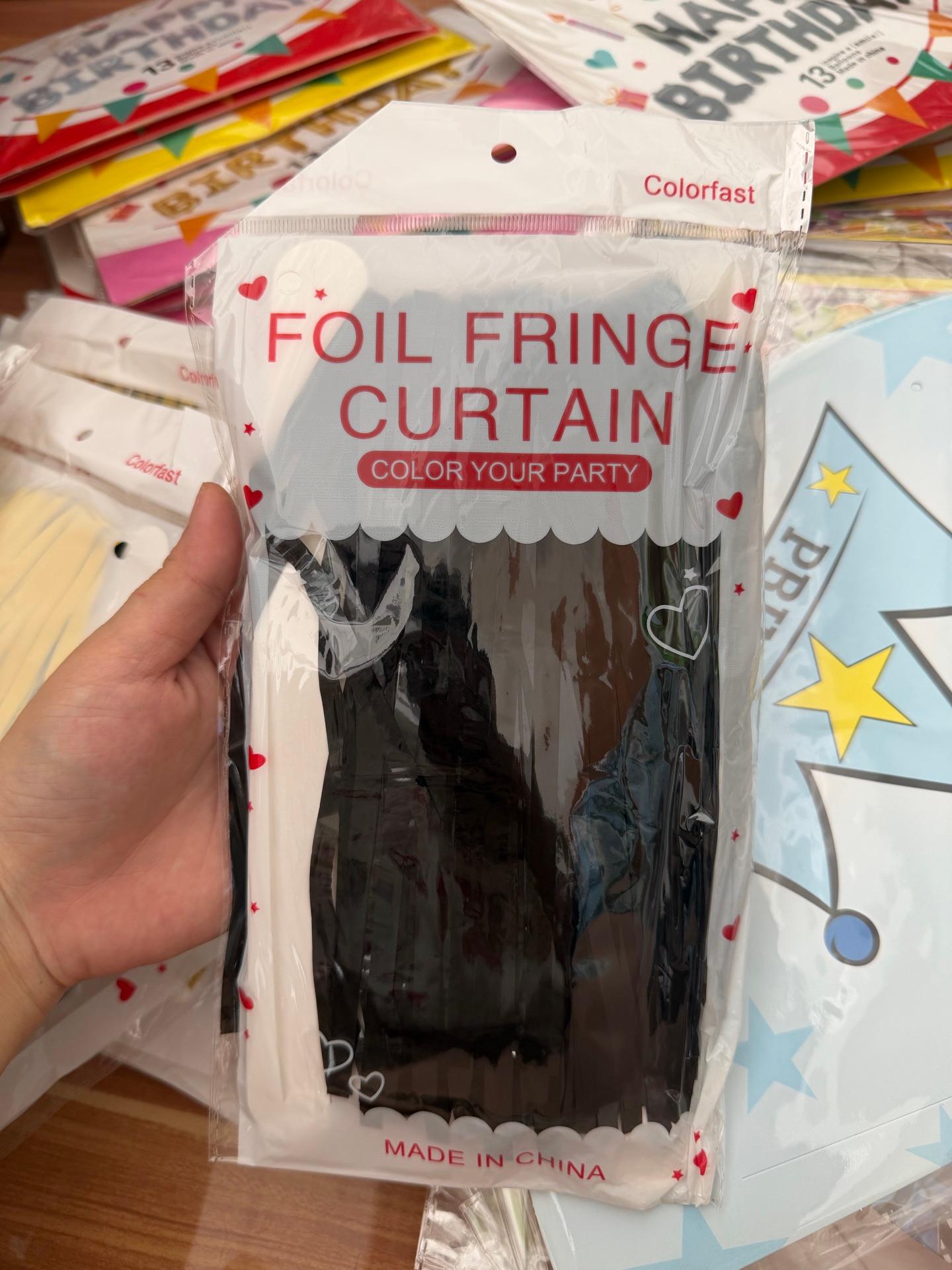 Curtain black
