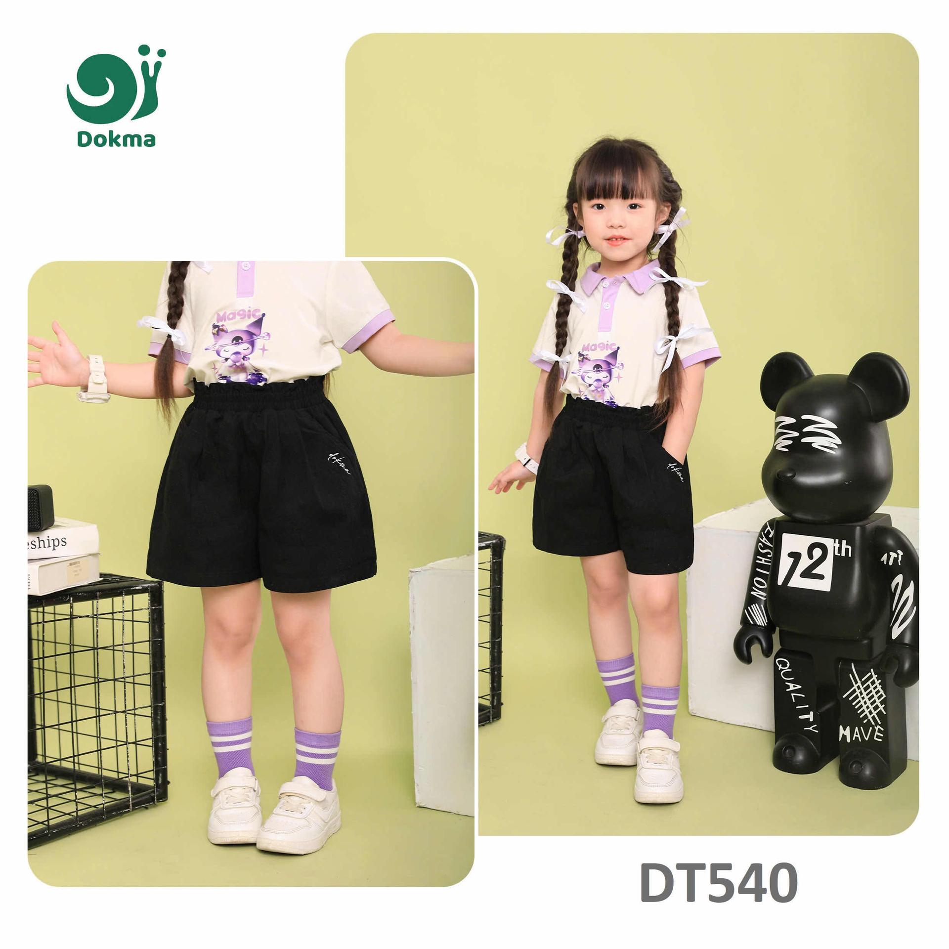 DT540 ខោជើងខ្លីក្មេងស្រី