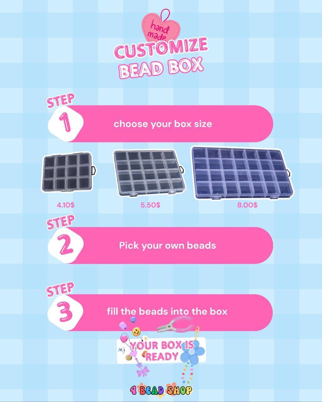Customize bead box