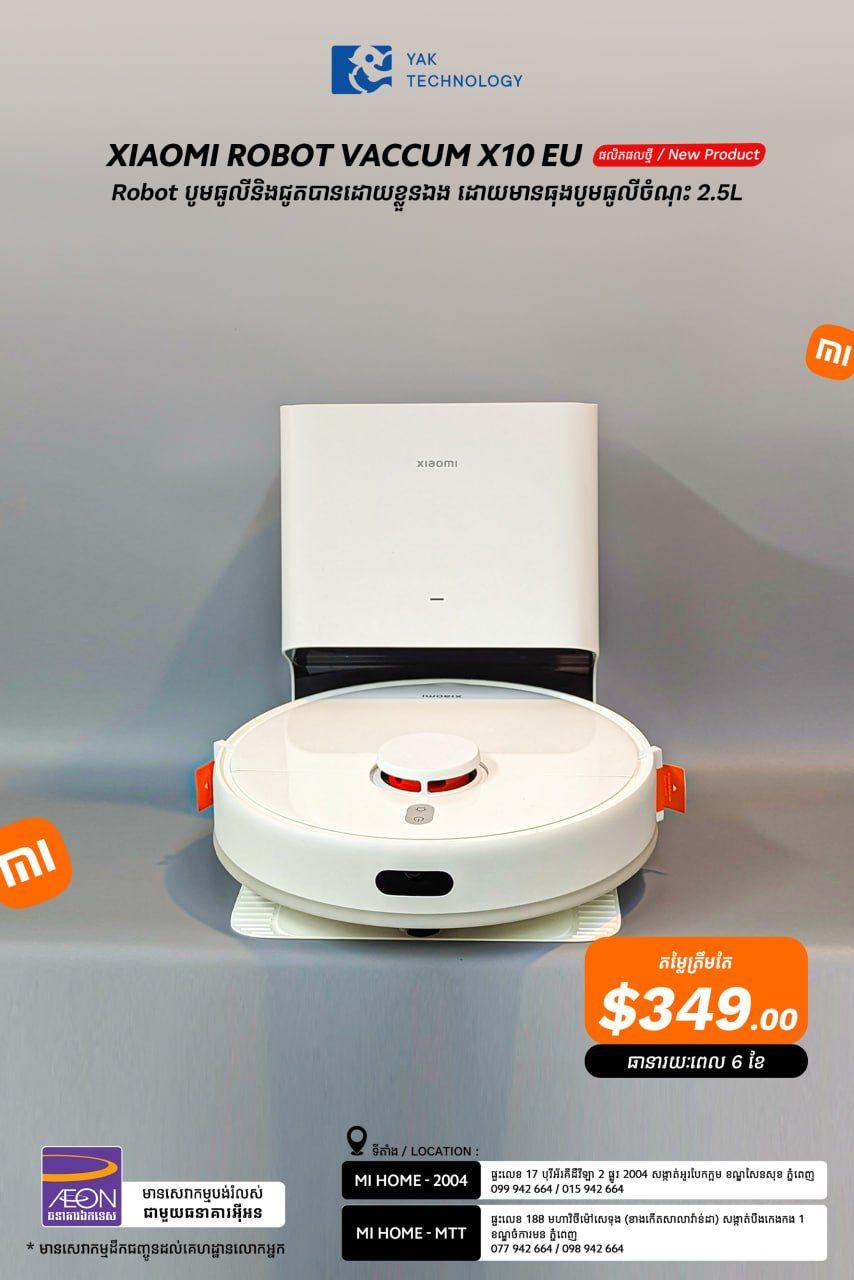 Xiaomi Robot Vacuum X10 EU