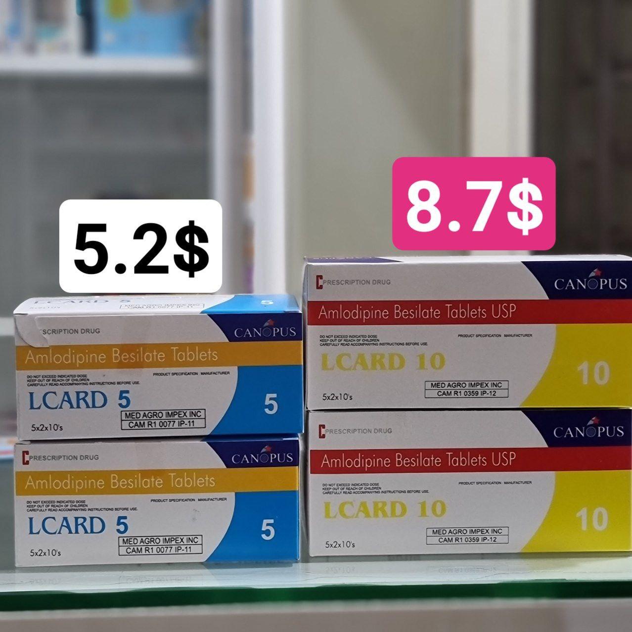 LCARD 5 B/10x10