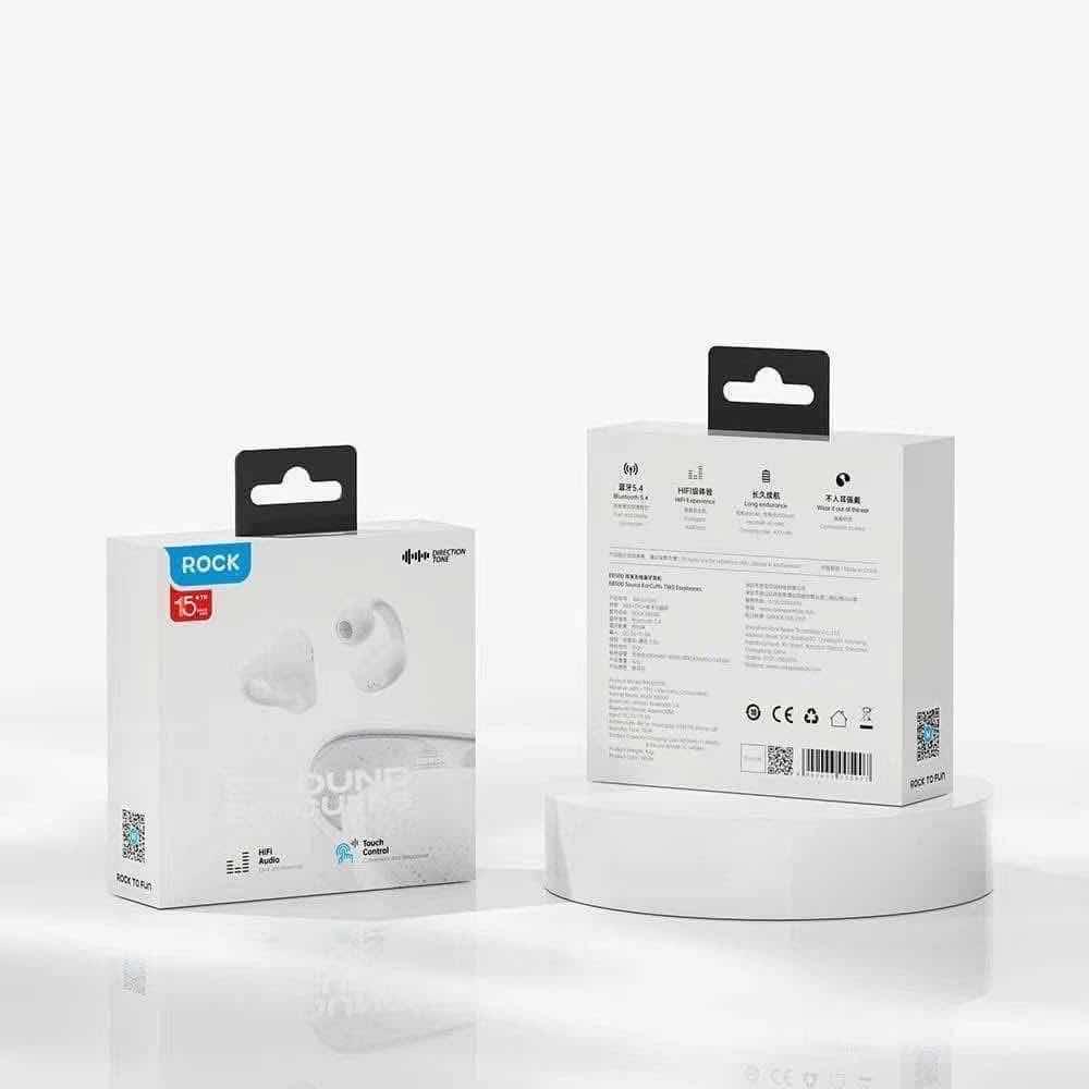 Rock Earphones Bluetooth រូបរាងថ្មី🔥